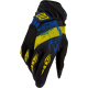 SHOT SPARK MX rukavice žlto-modré