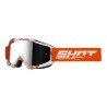 SHOT IRIS JET oranžové neon zrkadlové sklo MX okuliare + číre sklo