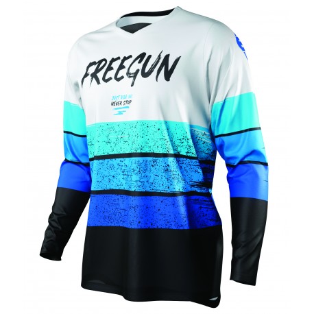 FREEGUN STRIPE MX dres modrý