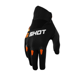 SHOT Devo oranžové MX detské rukavice