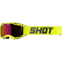 SHOT IRIS 2.0 Tech žlté fluo MX okuliare - zrkadlové sklo