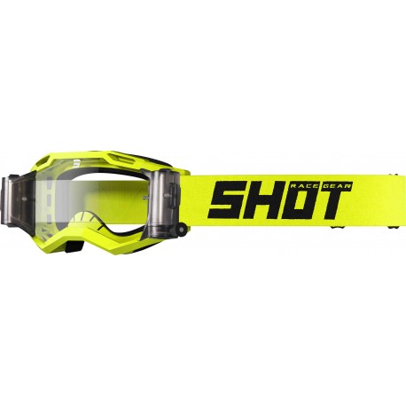 SHOT ASSAULT 2.0 žlté fluo Roll Offs MX okuliare
