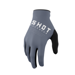 SHOT Raw MX rukavice šedé