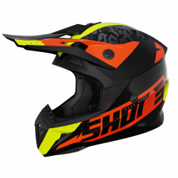 SHOT AIRFIT fluo žltá MX prilba