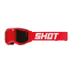 SHOT ASSAULT 2.0 modré zrkadlové modré MX okuliare