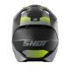 SHOT SCOPE fluo žltá lakovaná MX prilba