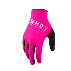 SHOT Raw MX detské rukavice ružové