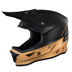 SHOT Raw 3.0 bronzová MX prilba