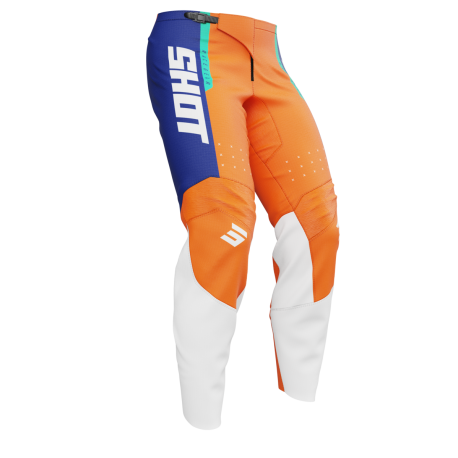 SHOT DRAW LEAGUE oranžové detské nohavice