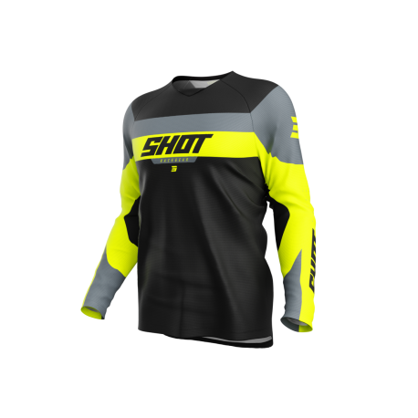 SHOT PEAK žltý detský dres