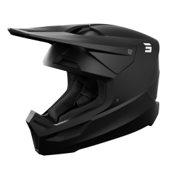 SHOT FURIOUS FLASH modrá fluo žltá lakovaná MX prilba