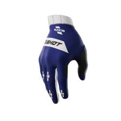 SHOT RACE 6 fluorescenčno žlté MX rukavice